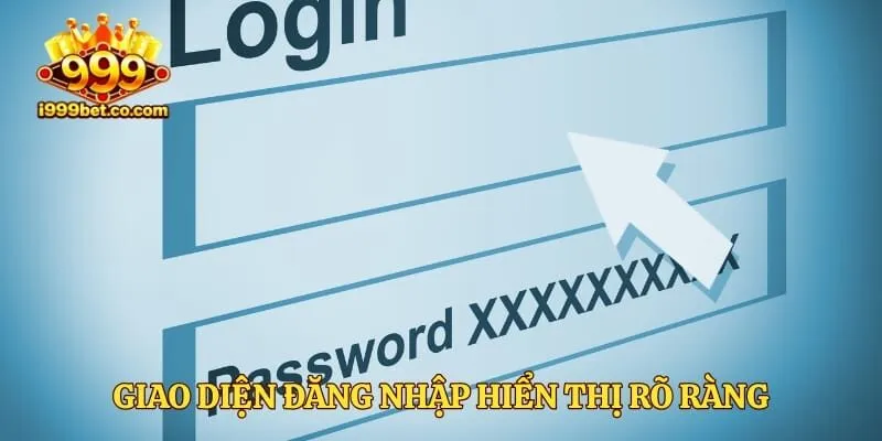 Giao diện đăng nhập hiển thị rõ ràng trên mọi thiết bị