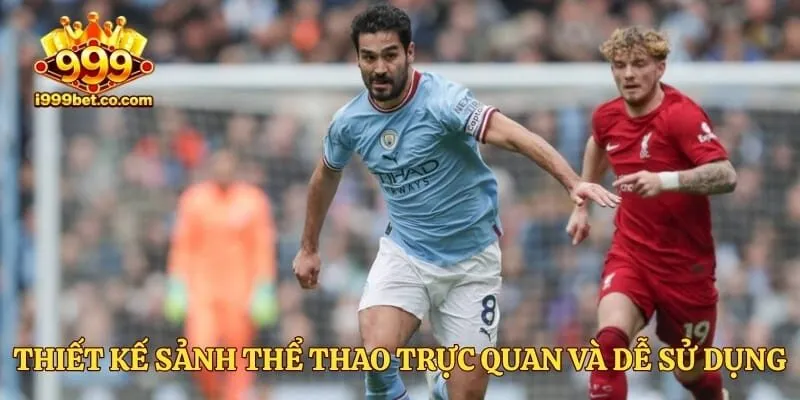 Thiết kế sảnh thể thao trực quan và dễ sử dụng